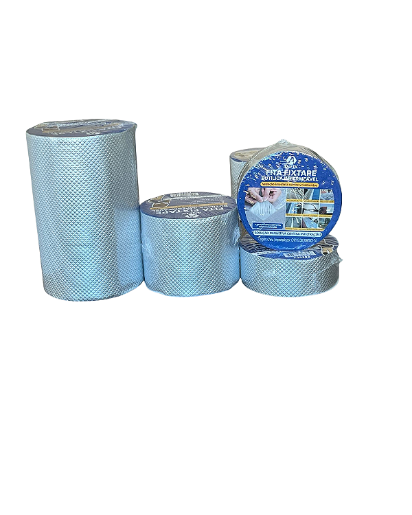 Fita Butílica Impermeável FixTape Anfix 15cm x 5m - Vedação Imediata Contra Vazamentos