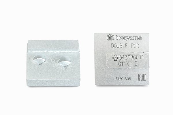 Inserto PCD Husqvarna Double PCD G11X1 D EZchange Original