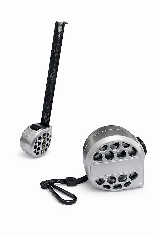 Trena de Aço Inox Tática 5m x 25mm – Design Vazado com Mosquetão