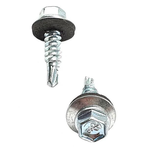 PARAFUSO AUTO BROCANTE COSTURA TELHA ARRUELA MÓVEL BW