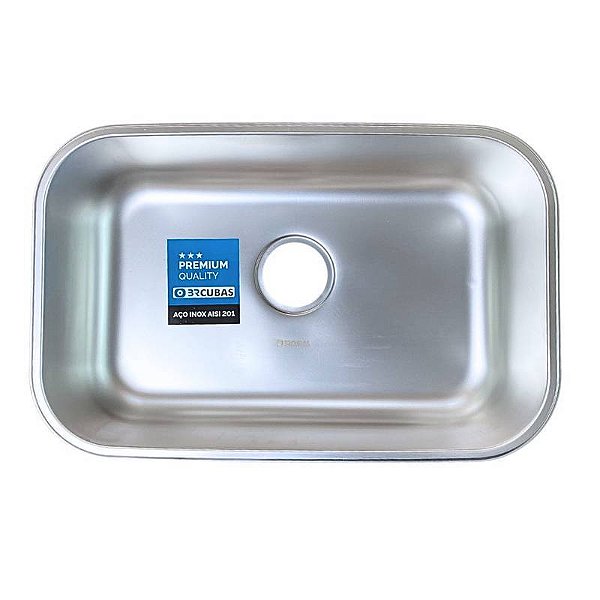 CUBA DE ACO INOX 201-0998-560X340X170MM FOSCO MODELO PRO, N°2