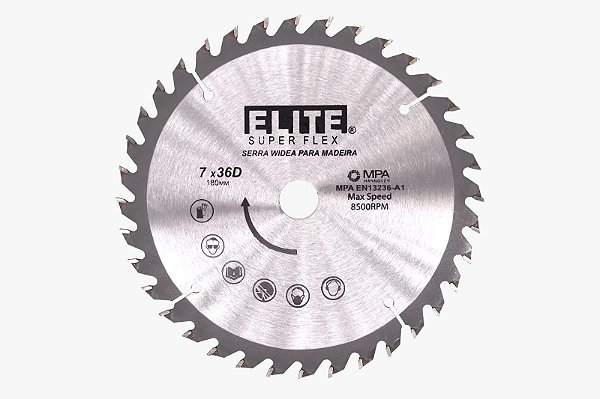 SERRA WIDEA PARA MADEIRA 180mmx36 DENTES