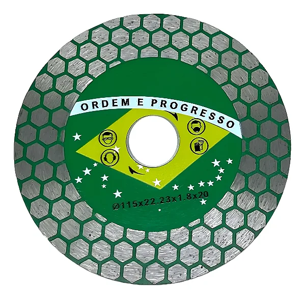 Disco Turbo Hexa para Corte 45 graus 115x22,23x20 mm