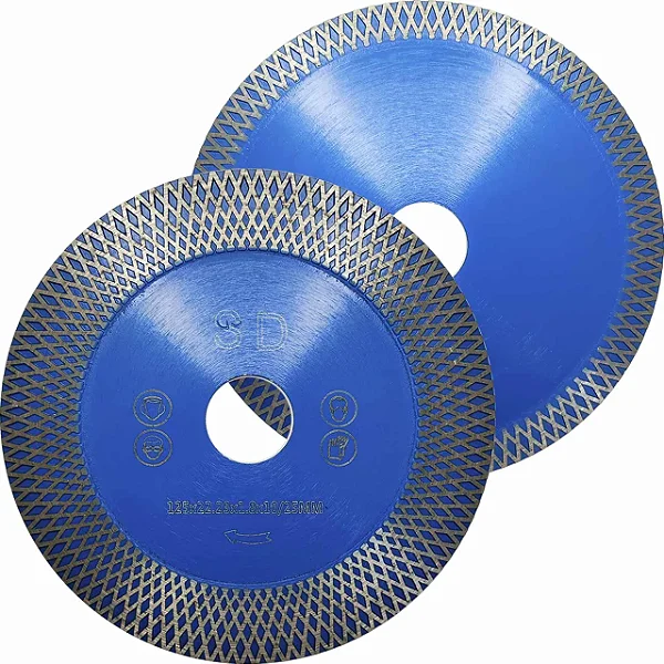 DISCO DE CORTE DIAMANTADO 125X22.23X20MM TURBO SUPER 45