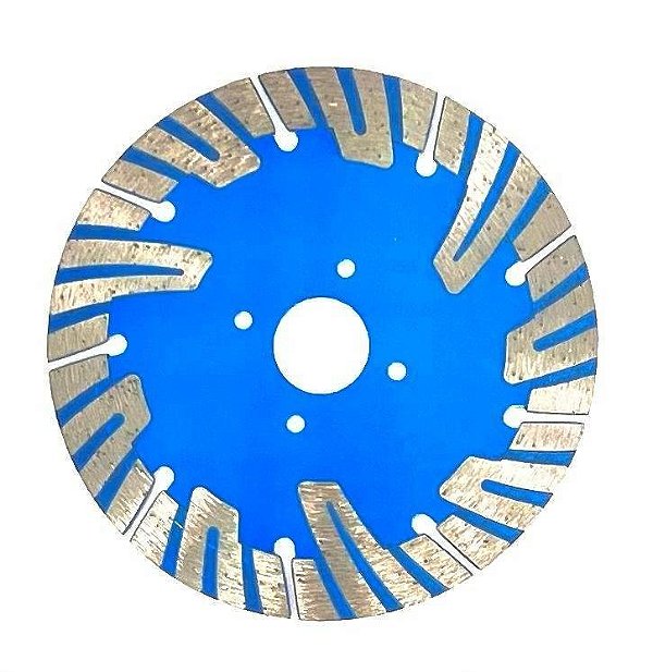 DISCO DE CORTE DIAMANTADO 115X12MM TURBO TRITON AZUL