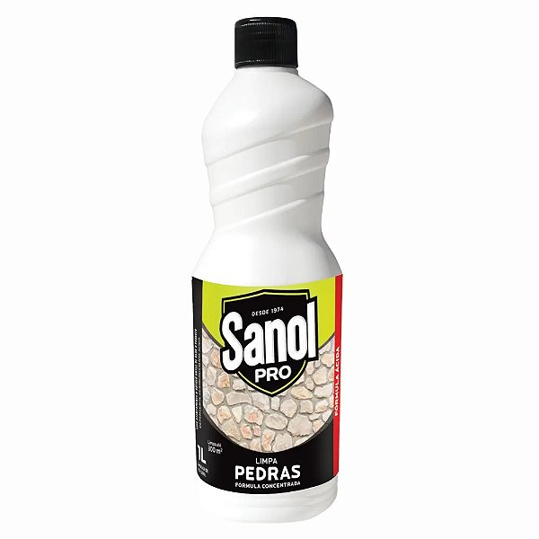 Limpa Pedras Sanol Pro 1L – Limpeza Pesada e Profissional