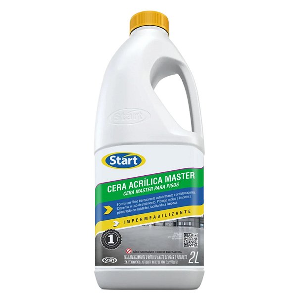 Cera Acrílica Start Master 2L – Brilho Instantâneo e Proteção de Longa Duração