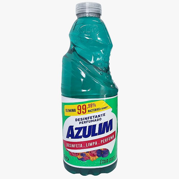 Desinfetante Perfumado Azulim 2 Litros