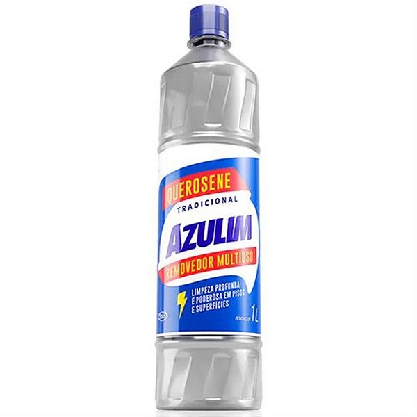 Querosene Azulim 500ml - Removedor de Manchas e Limpeza Pesada