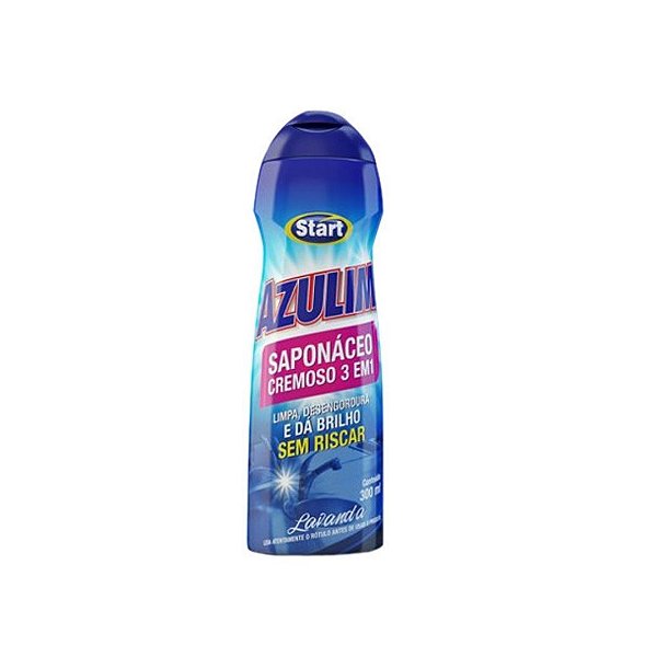 Limpador Saponáceo Cremoso Azulim 300ml