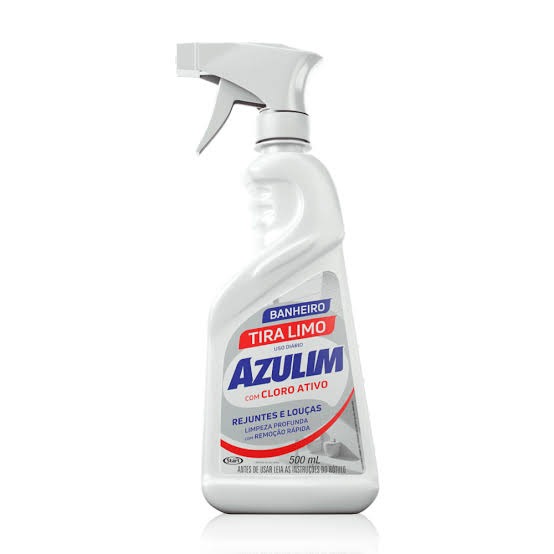 Tira Limo Azulim Spray 500ml – Limpeza Profunda com Cloro Ativo