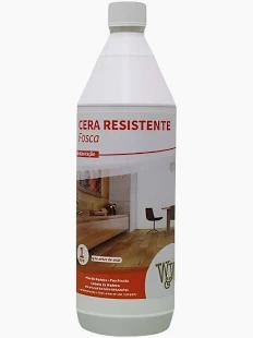 Cera Resistente W&W Piso de Madeira Fosco 1L – Proteção e Restauração Sem Brilho