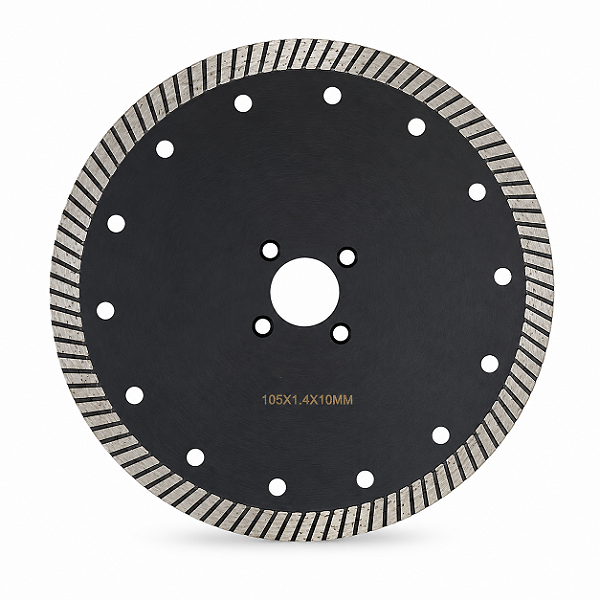 DISCO DE CORTE DIAMANTADO TURBO PARA CONCRETO E GRANITO 180x10mm Black Pro