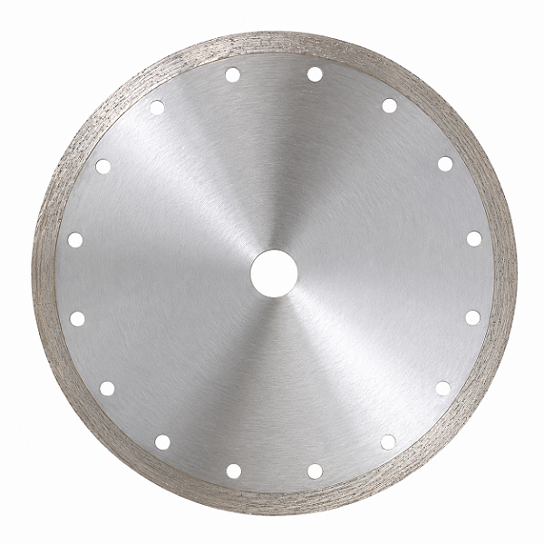 DISCO DE CORTE DIAMANTADO CONTINUO LISO PARA PORCELANATO E CERAMICA 230x10mm