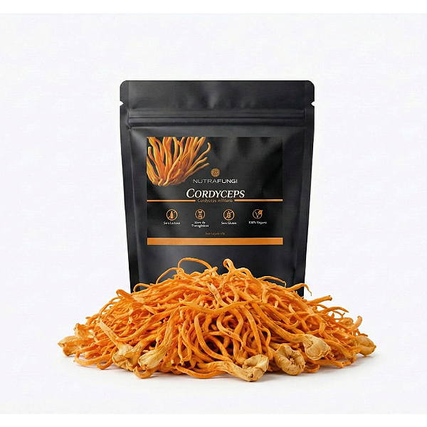Cogumelo Cordyceps Desidratado. 60g