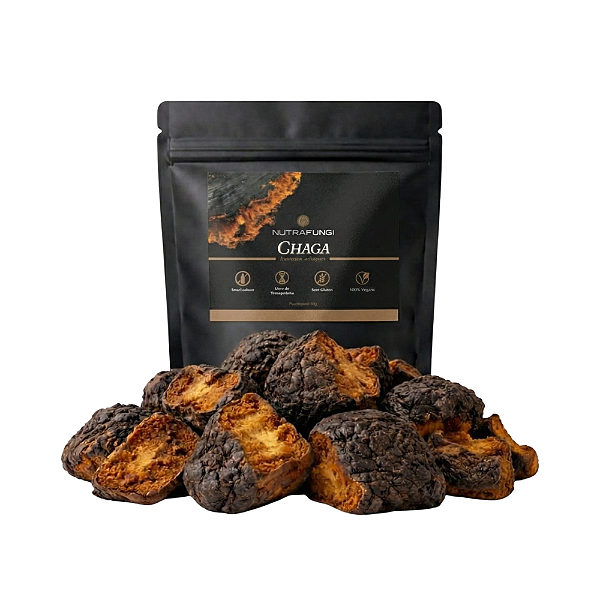 Cogumelo Chaga Desidratado. 60g