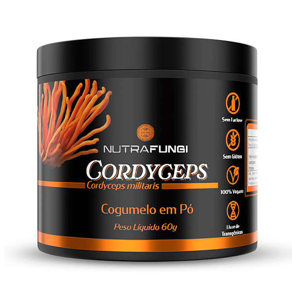 Cogumelo Cordyceps em Pó. 60g.