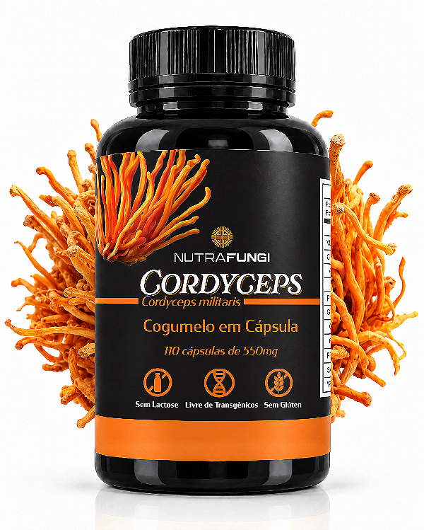 Cordyceps 110 Cápsulas de 550 mg.