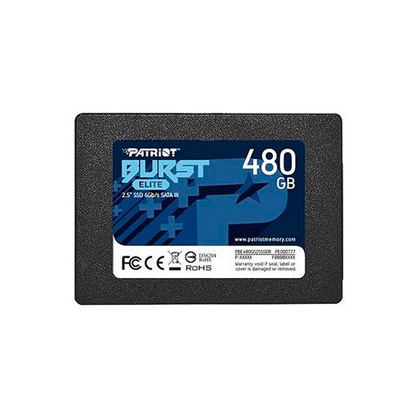 HD Interno SSD 480GB Patriot Burst Elite 2.5"
