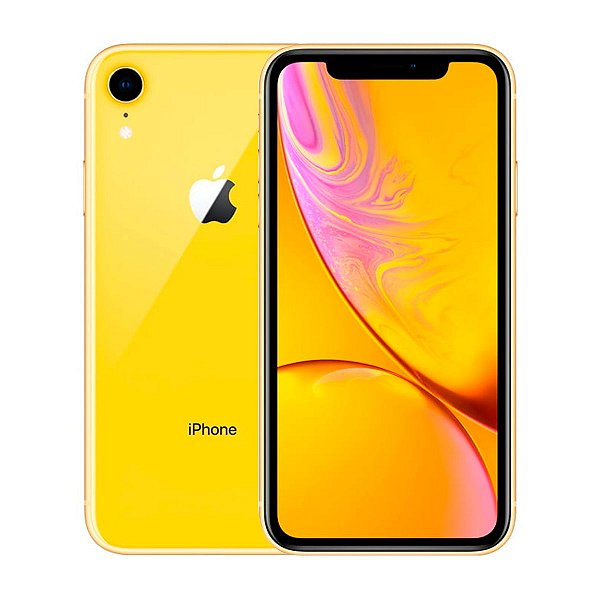 Smartphone Apple iPhone XR 128GB 3GB Amarelo Seminovo