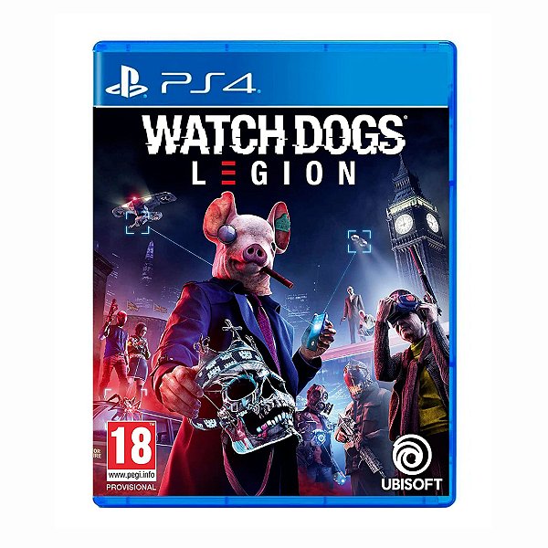 Jogo Watch Dogs Legion  - PS4 Seminovo