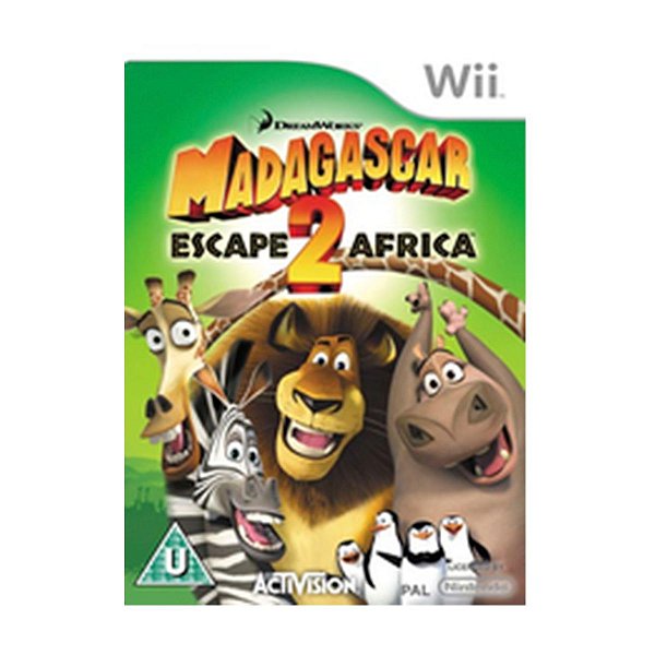 Jogo Madagascar Escape África 2 - Wii Seminovo