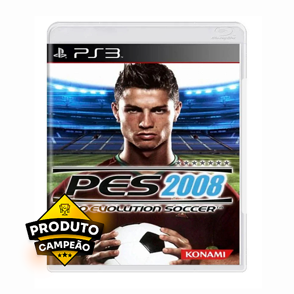 Jogo PES 2008 - PS3 Seminovo