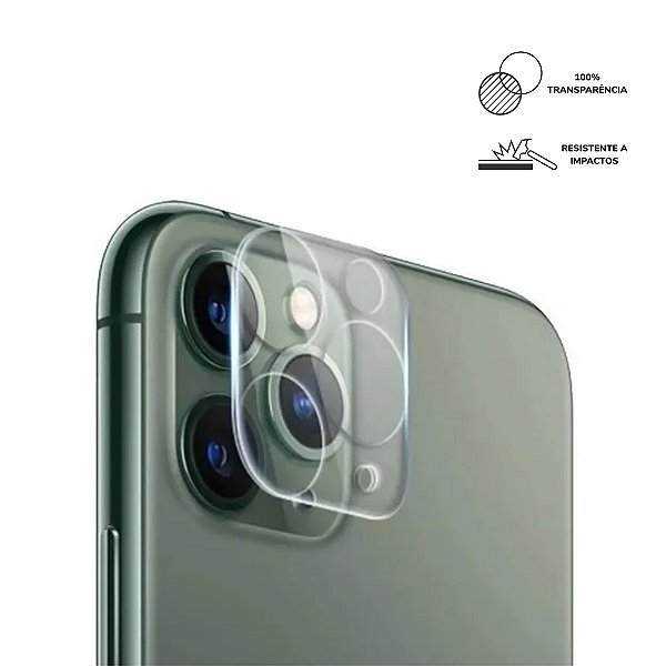 Película 3D para Câmera iPhone 11 Pro / 11 Pro Max