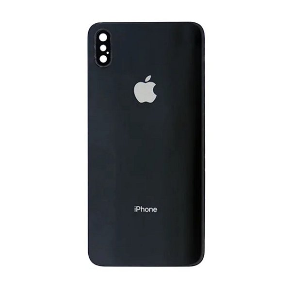 Pç Apple Tampa Traseira iPhone XS Max com Estrutura e Lente Preto