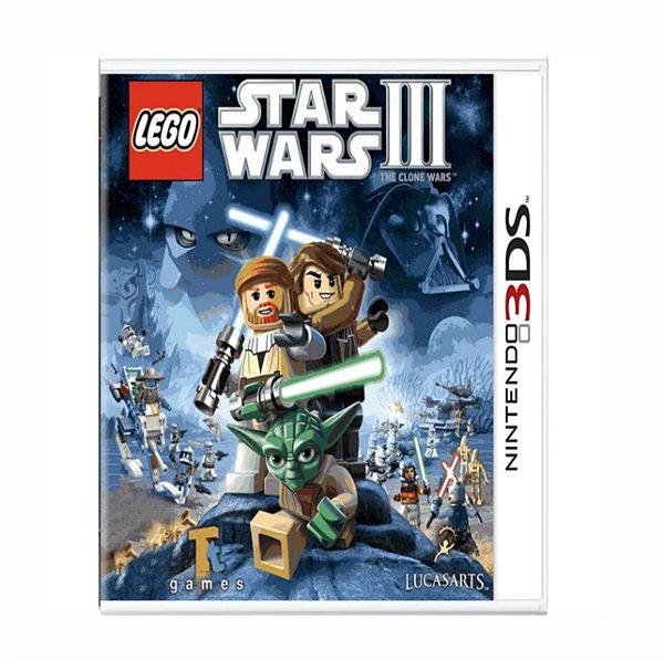 Jogo LEGO Star Wars III - 3DS Seminovo