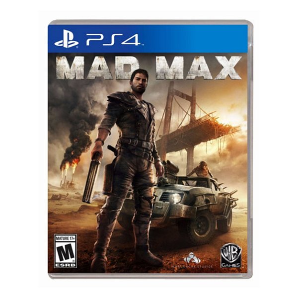 Jogo Mad Max + Filme Mad Max 2 A Caçada Continua - PS4 Seminovo
