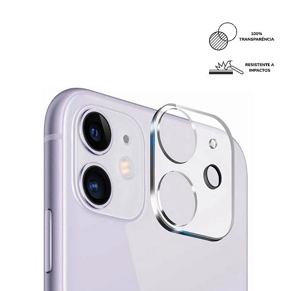 Película 3D para Câmera iPhone 11 / 12 Mini