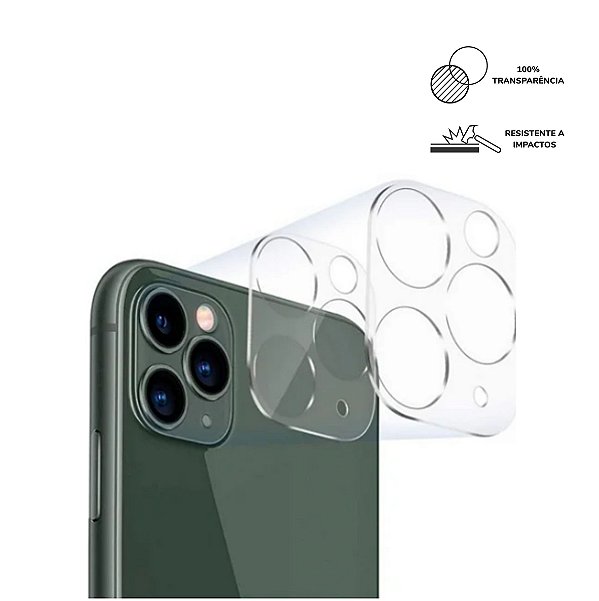 Película 3D para Câmera iPhone 12 Pro Max