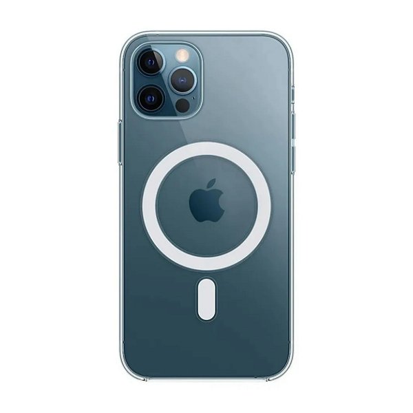 Capa MagSafe para iPhone 12 Pro Max Transparente