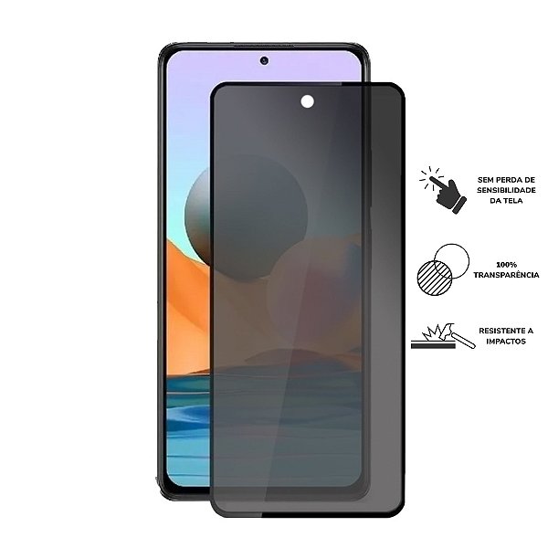 Película Privacidade para Xiaomi Redmi Note 10 4G/ 10S