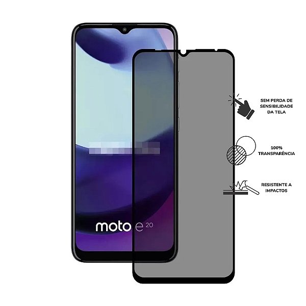 Película Privacidade para Motorola Moto E20