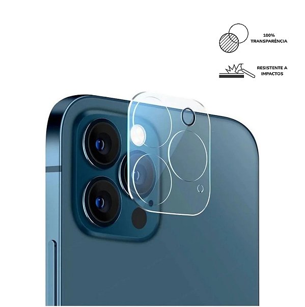 Película 3D para Câmera iPhone 14 Pro Max