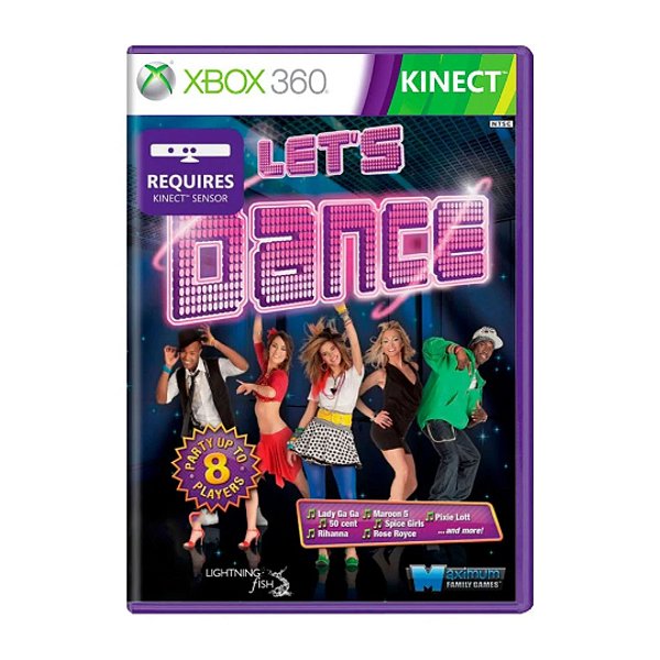 Jogo Let's Dance - Xbox 360 Seminovo