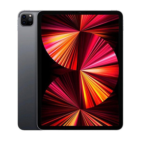 Apple iPad Pro 3º Geração M1 Wi-Fi A2377 256GB 8GB 11 Pol Cinza Espacial