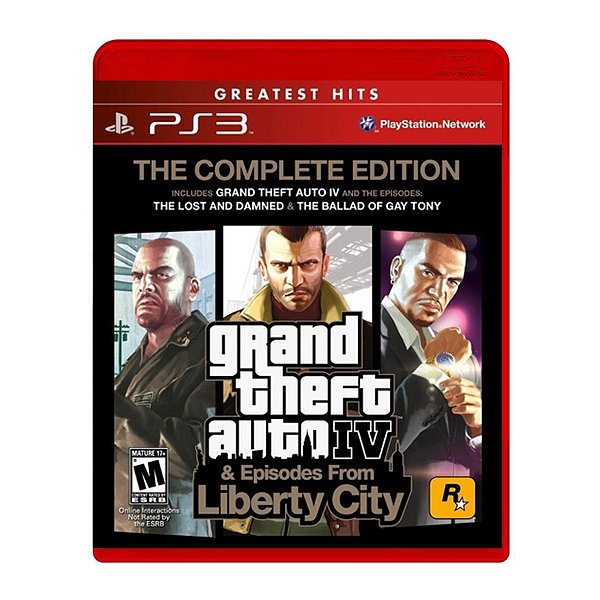 Jogo GTA Episodes From Liberty City - PS3 Seminovo