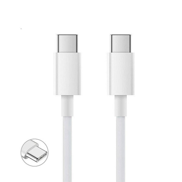 Cabo USB-C para USB-C 1m Kapbom KAP-333-CC