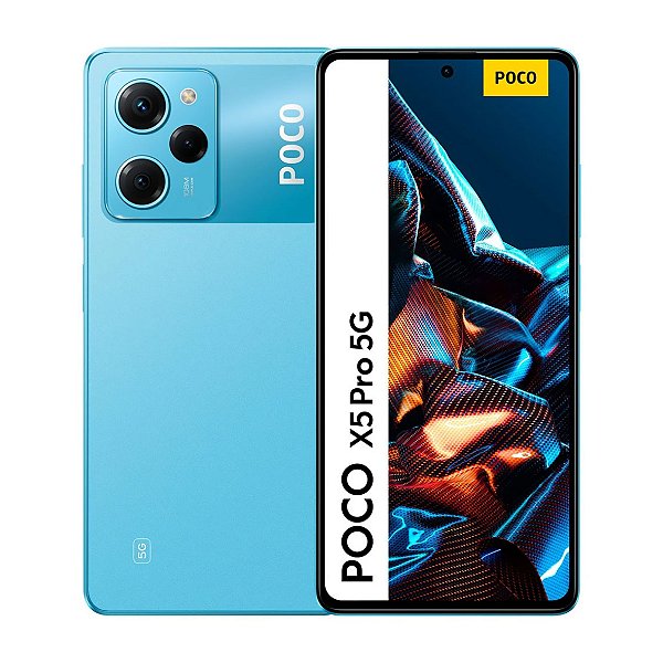 Smartphone Poco X5 Pro 5G 128GB 6GB Azul India