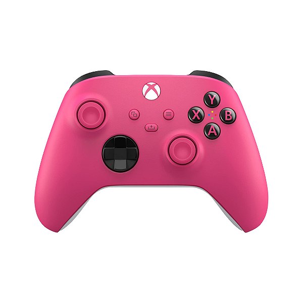 Controle Sem Fio Original Xbox Series S|X e Xbox One Deep Pink