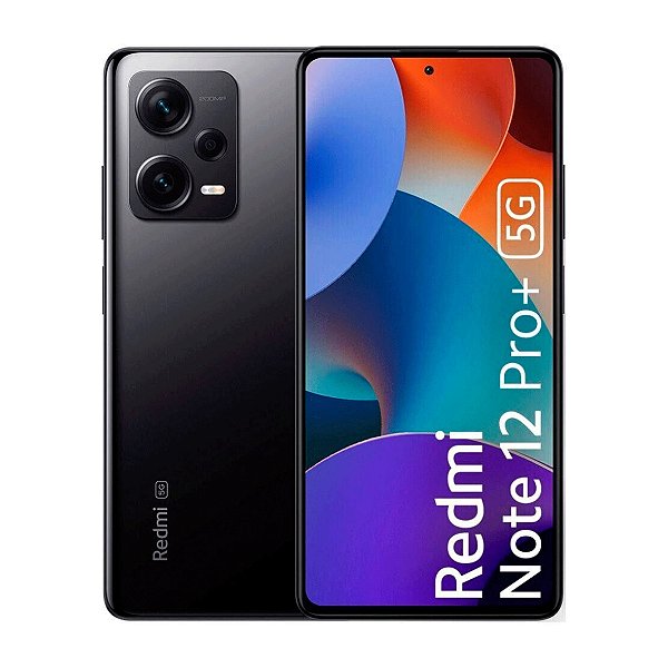 Smartphone Xiaomi Redmi Note 12 Pro+ 5G 256GB 12GB Preto Índia