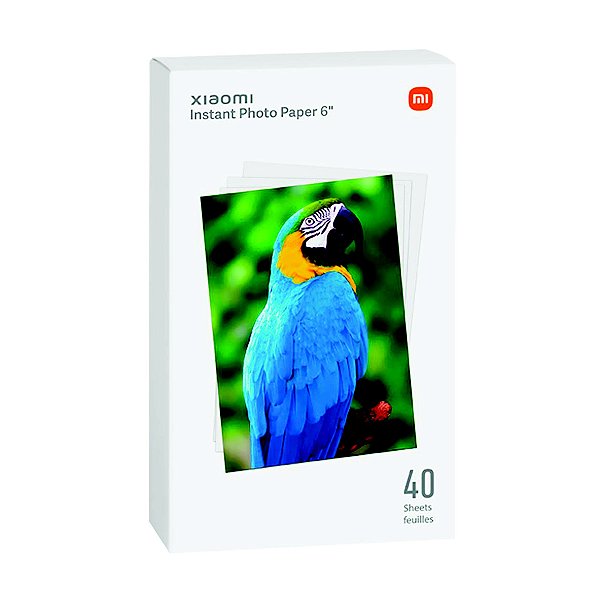 Paquete de 20x Papel Fotográfico para Impressora Mi Portable Photo - Xiaomi
