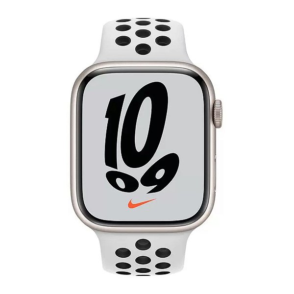 Apple Watch Nike Series 7 45mm GPS A2474 Star Aluminium Case Seminovo - SL  Shop - A melhor loja de smartphones, games, acessórios e assistência técnica