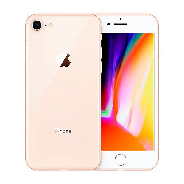 Smartphone Apple iPhone 8 256GB 2GB Dourado Seminovo