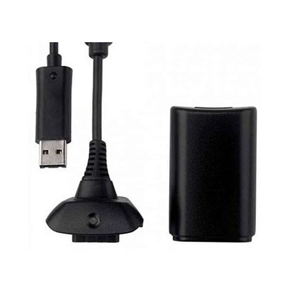 Kit Bateria + Cabo Kapbom KAP-H360 - Xbox 360