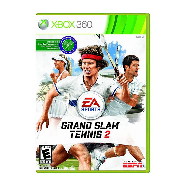 Jogo Grand Slam Tennis 2 - Xbox 360 Seminovo