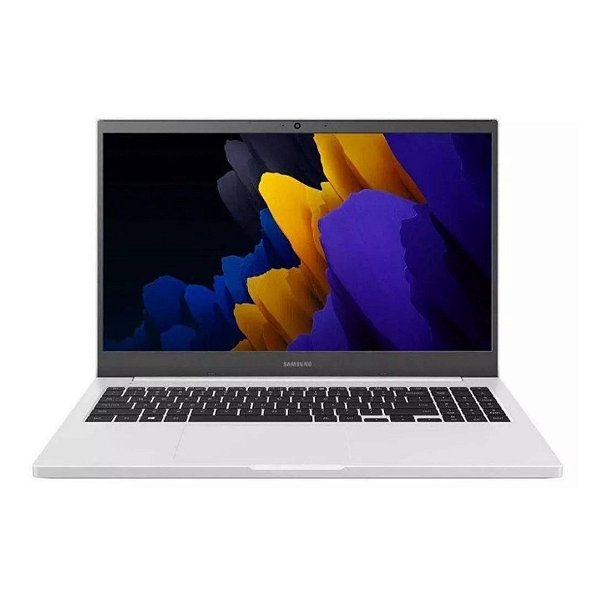 Notebook Samsung Book NP550XDA-KV2BR Intel Core i3-1115G4 4GB RAM 240GB SSD 15.6 Pol Branco Seminovo